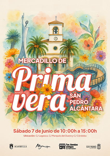 San Pedro Alcántara impulsa su comercio local con el Mercadillo de Primavera