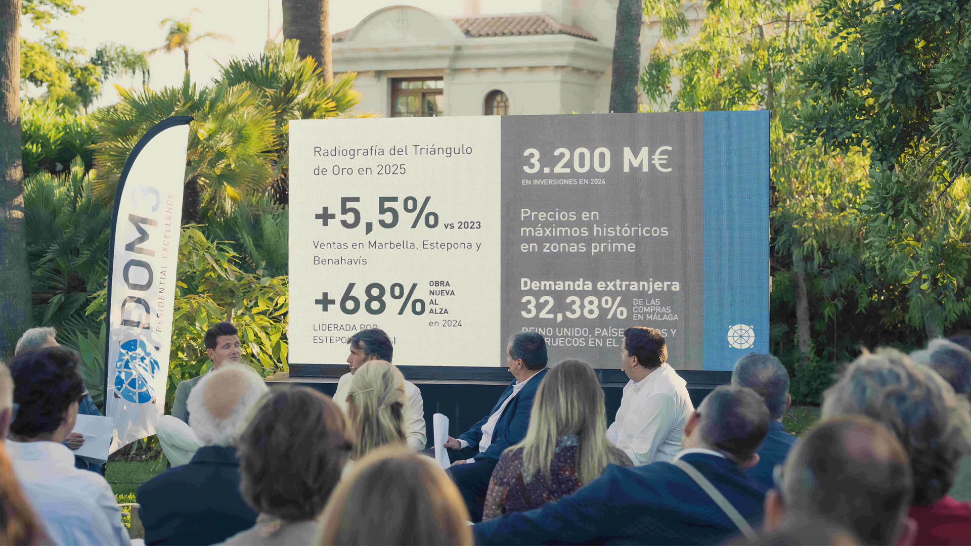 Compartimos experiencias con DOM3, la asociación especializada en vivienda de gama alta