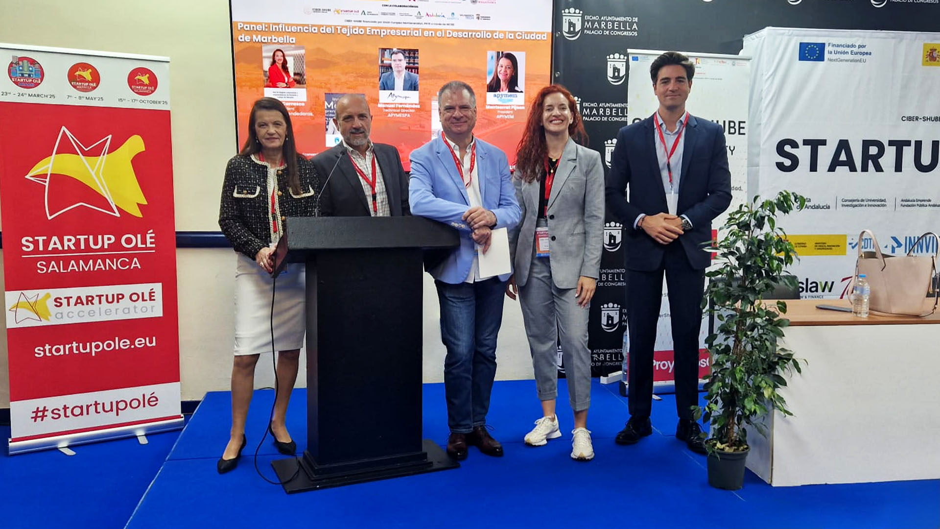 Los días 7 y 8 de mayo, APYMESPA participó de la Startup OLÉ 2025