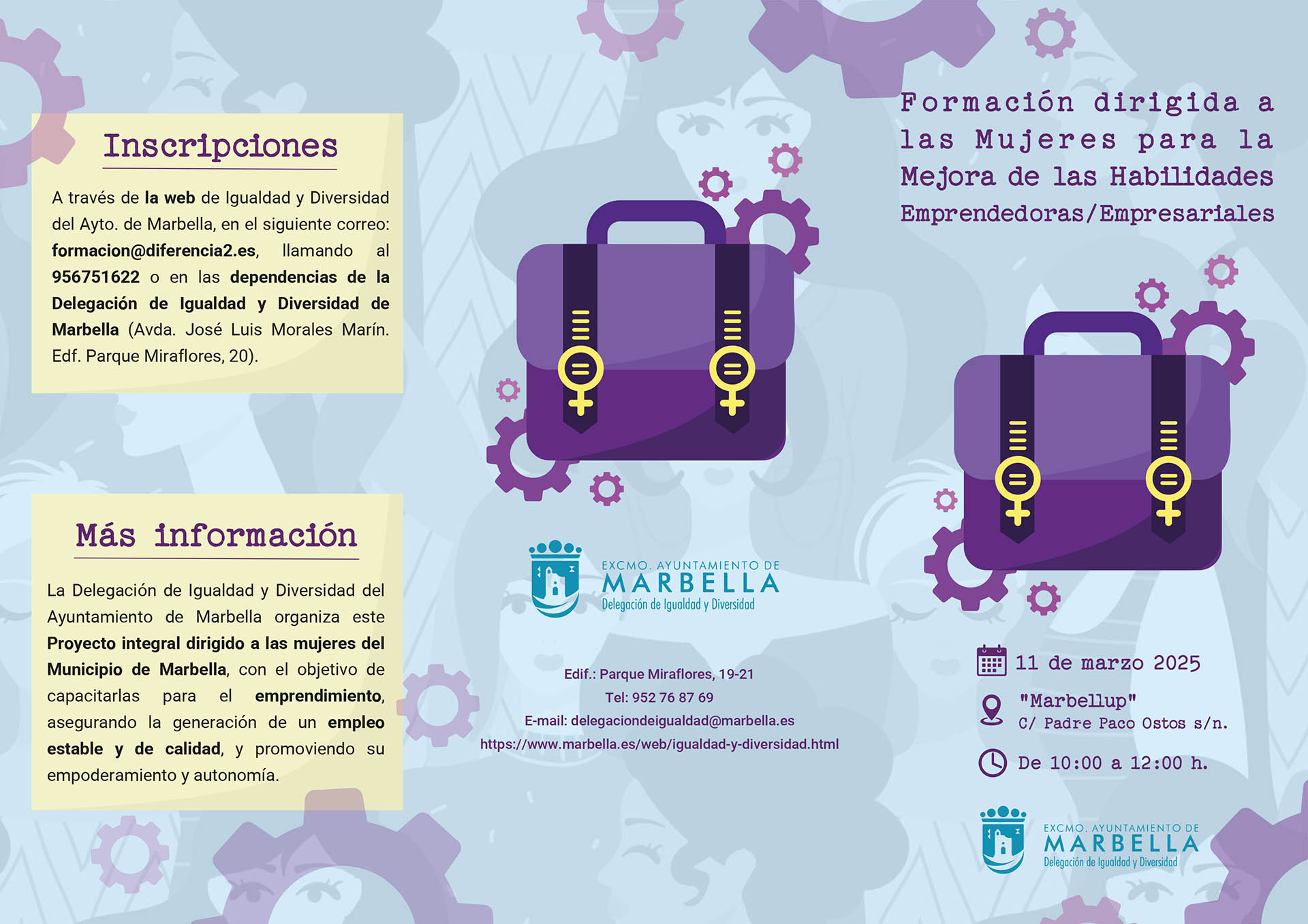 Nuevo impulso formativo dirigido este año al emprendimiento femenino
