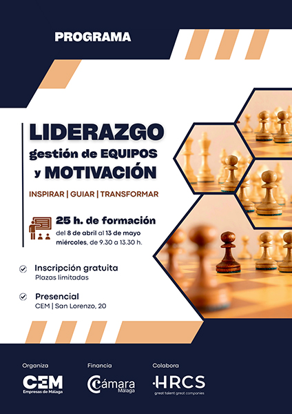 Programa gratuito de Liderazgo y Gestión de Equipos para PYMEs malagueñas Programa gratuito de Liderazgo y Gestión de Equipos para PYMEs malagueñas