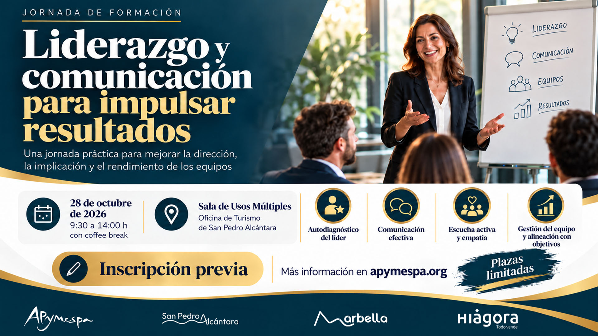 APYMESPA impulsa el liderazgo empresarial con una nueva formación de HIágora