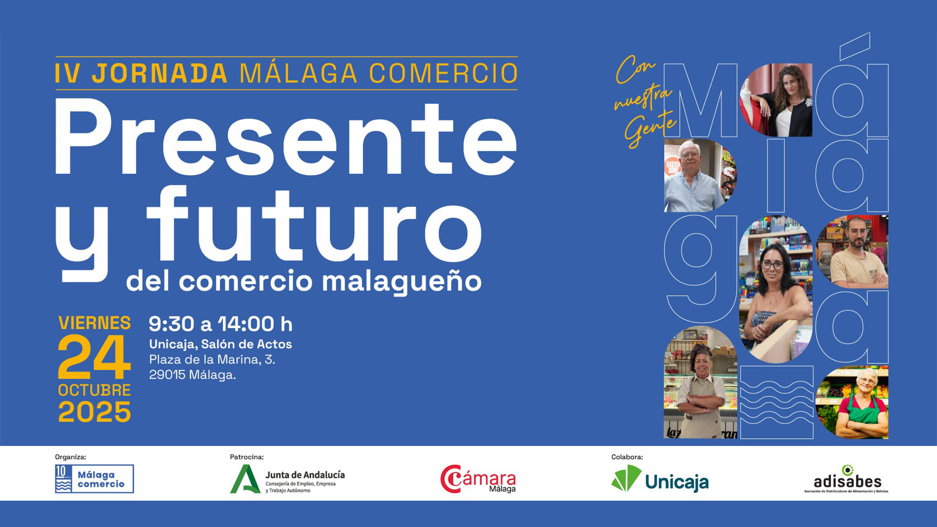 IV Jornada Málaga Comercio 2025: Explorando retos, oportunidades e innovación