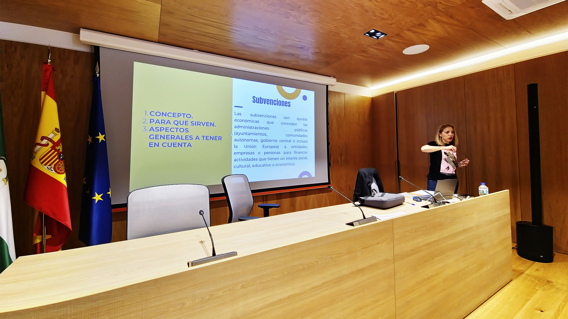 Participamos en el taller de ‘Diseño y justificación de proyectos para subvenciones’