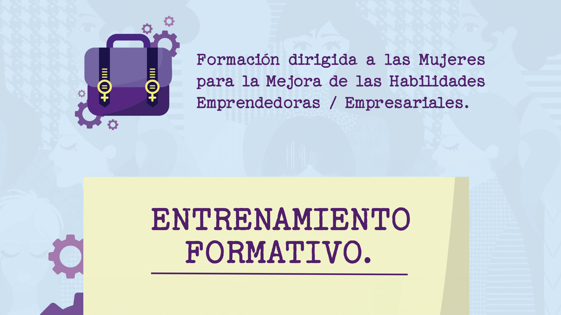 Tercera edición del programa de formación municipal para mujeres emprendedoras
